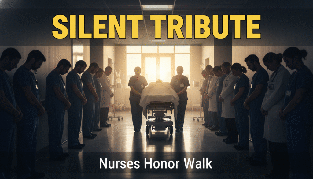 Nurses Honor Walk: A Silent Act That Speaks Volumes