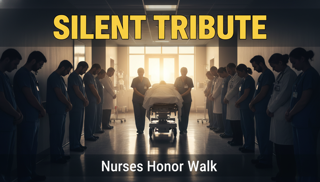 Nurses Honor Walk: A Silent Act That Speaks Volumes