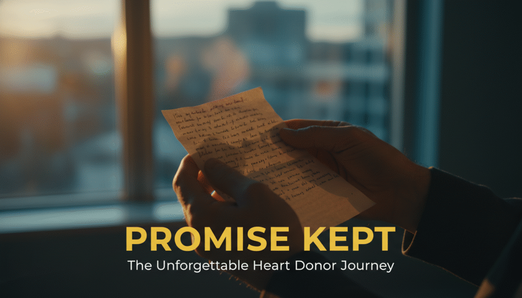 Heart Donor Promise Kept: An Unforgettable Connection