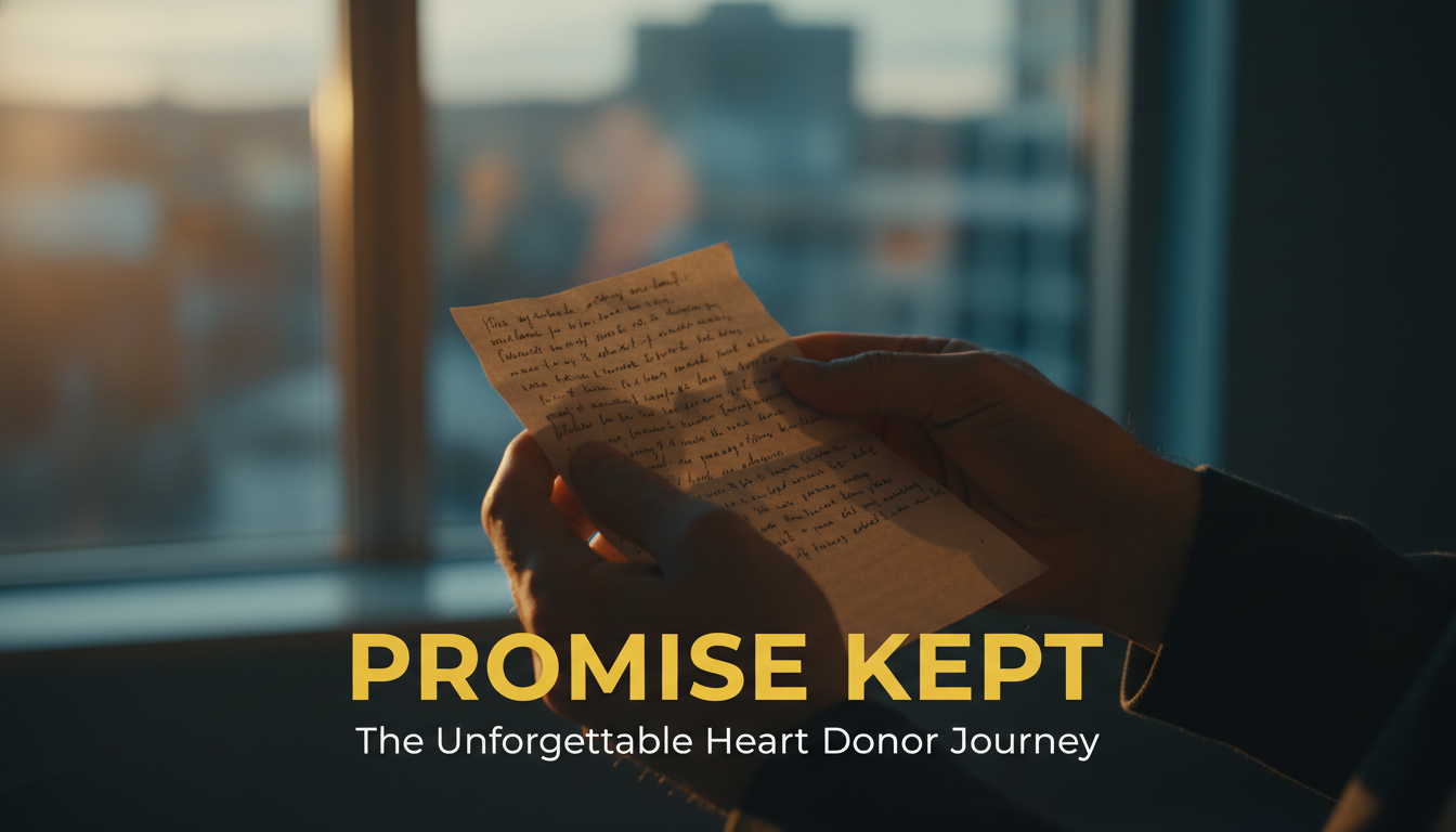 Heart Donor Promise Kept: An Unforgettable Connection