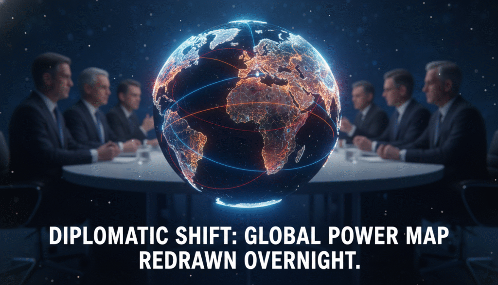 Diplomatic Shift: Global Power Map Redrawn Overnight