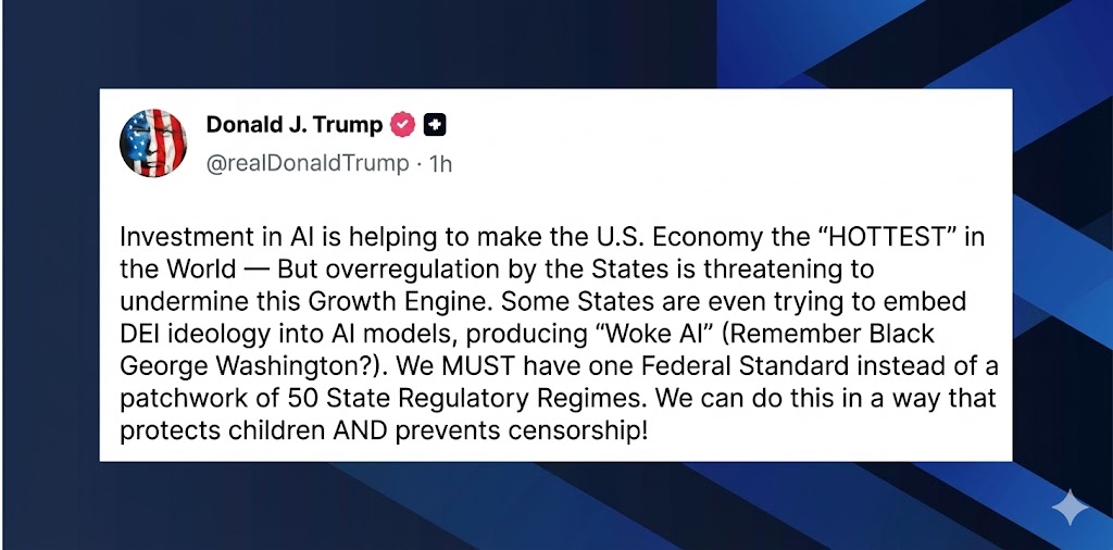 Donald Trump Says AI Investment Is Making the U.S. Economy the “Hottest in the World”