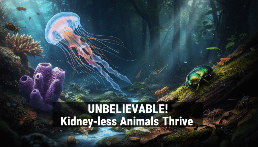Kidney-less Animals: Nature’s Surprising Secret Revealed