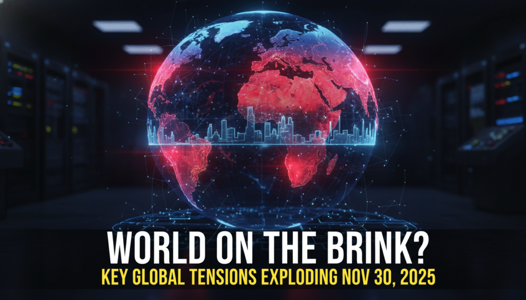 Future Global Tensions: Nov 30, 2025 World Brief